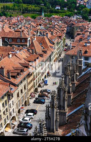 Bern enchanteur : où l'histoire rencontre la beauté pittoresque Banque D'Images