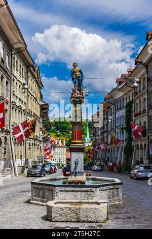 Bern enchanteur : où l'histoire rencontre la beauté pittoresque Banque D'Images