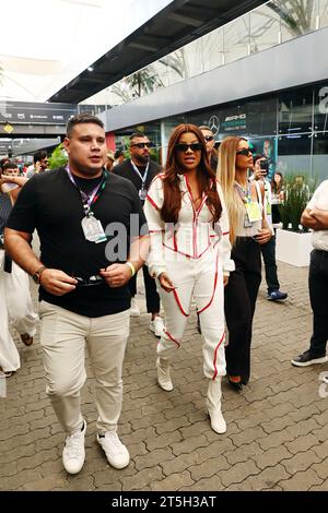 Sao Paulo, Brésil. 05 novembre 2023. Ludmilla (SOUTIEN-GORGE) chanteuse. 05.11.2023. Formula 1 World Championship, Rd 21, Brazilian Grand Prix, Sao Paulo, Brésil, jour de la course. Le crédit photo doit se lire : XPB/Press Association Images. Crédit : XPB Images Ltd/Alamy Live News Banque D'Images