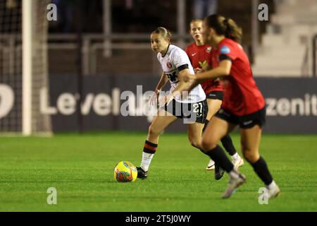 Lewes, Royaume-Uni. 3 novembre 2023. Lors du match de football Barclays FA Womens Championship entre Lewes et Charlton Athletic au Dripping Pan à Lewes, en Angleterre. (James Whitehead/SPP) crédit : SPP Sport Press photo. /Alamy Live News Banque D'Images