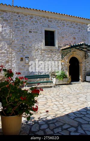 Église St Georges, Roda, Corfou, Grèce Banque D'Images