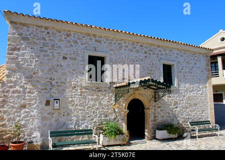 Église St Georges, Roda, Corfou, Grèce Banque D'Images