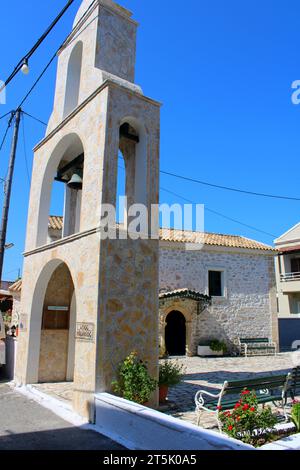 Église St Georges, Roda, Corfou, Grèce Banque D'Images