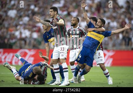 Rio de Janeiro, Brésil. 05 novembre 2023. RJ - RIO DE JANEIRO - 11/04/2023 - LIBERTADORES 2023, BOCA JUNIORS crédit : AGIF/Alamy Live News Banque D'Images