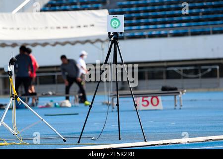 Tokyo, Japon. 5 novembre 2023. Vue générale Athlétisme : les 20e Championnats nationaux d'athlétisme sourds du Japon au stade du parc olympique Komazawa à Tokyo, Japon . Crédit : AFLO SPORT/Alamy Live News Banque D'Images