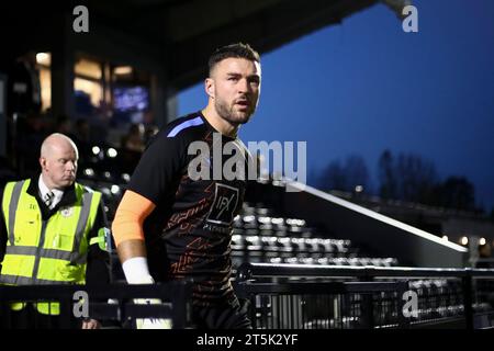 Richard O'Donnell de Blackpool lors du match du premier tour de la FA Cup entre Bromley et Blackpool à Hayes Lane, Bromley le samedi 4 novembre 2023. (Photo : Tom West | MI News) crédit : MI News & Sport / Alamy Live News Banque D'Images