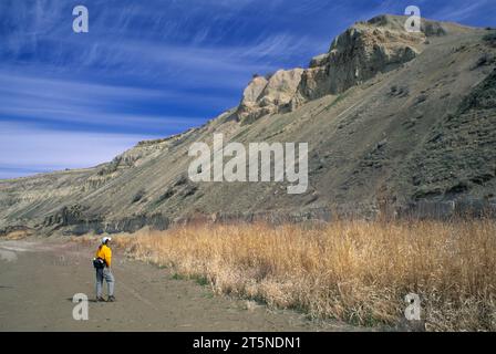 White Bluffs, Hanford Reach National Monument, New York Banque D'Images