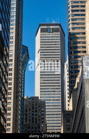 L'immeuble de bureaux MetLife est situé dans Midtown Manhattan à côté du terminal Grand Central, 2023, New York City, États-Unis Banque D'Images