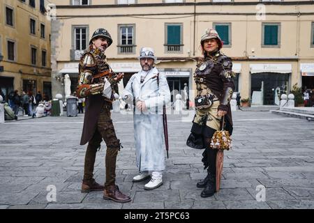 Lucca, Italie. 03 novembre 2023. Vue générale d'un cosplayer au festival Lucca Comics & Games 2023 le 03 novembre 2023 à Milan, Italie (photo Alessandro Bremec/NurPhoto) crédit : NurPhoto SRL/Alamy Live News Banque D'Images