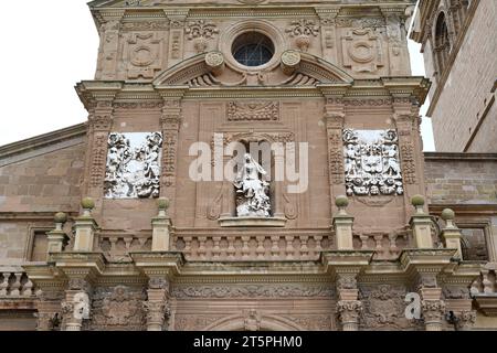 Calahorra, cathédrale de Santa Maria (17e siècle). La Rioja, Espagne. Banque D'Images