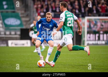 Viborg, Danemark. 05 novembre 2023. Pelle Mattsson (6) de Silkeborg IF vu lors du 3F Superliga match entre Viborg FF et Silkeborg IF à Energi Viborg Arena à Viborg. (Crédit photo : Gonzales photo - Morten Kjaer). Banque D'Images