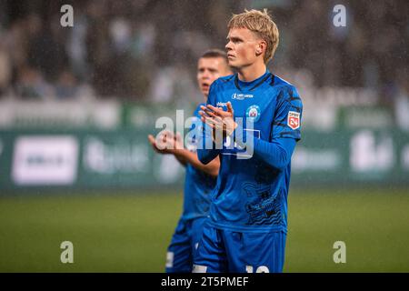 Viborg, Danemark. 05 novembre 2023. Soren Tengstedt de Silkeborg IF vu après le 3F Superliga match entre Viborg FF et Silkeborg IF à Energi Viborg Arena à Viborg. (Crédit photo : Gonzales photo - Morten Kjaer). Banque D'Images