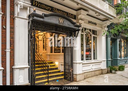 L'hôtel Westbury et le centre commercial, à Balfe Street, Dublin, Irlande Banque D'Images