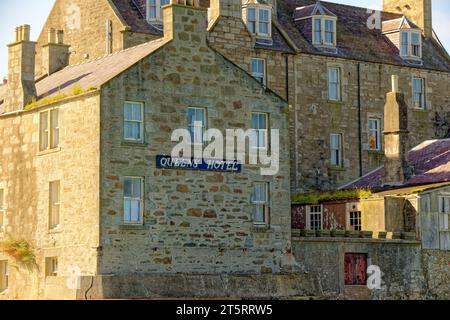 LERWICK, ÉCOSSE - 5 septembre 2023 : Lerwick est la ville principale et le port de l'archipel des Shetland, en Écosse. Lerwick compte 7 000 habitants, mais 2 cru Banque D'Images