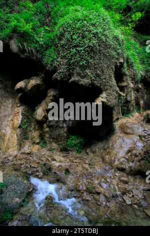 Paysage de montagne Yuntai, jiaozuo, province du henan, Chine. Banque D'Images