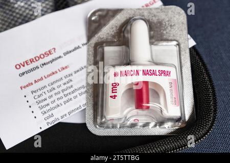 Narcan, naloxone Banque D'Images