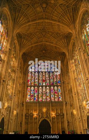 Pitcture de King's College Chapel, Cambridge Banque D'Images