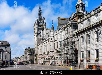 New Town House (Aberdeen Town House), Union Street, Aberdeen, Écosse, Royaume-Uni. Arch : Peddie et Kinnear, achevé en 1874. Banque D'Images