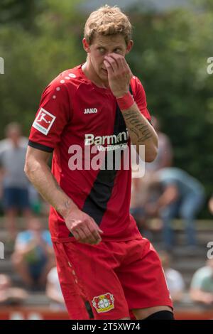 Stefan Kiessling Fussball Freundschaftsspiel Bayer 04 Leverkusen - VFB Speldorf in Leverkusen, Allemagne Am 08.07.2017 Banque D'Images