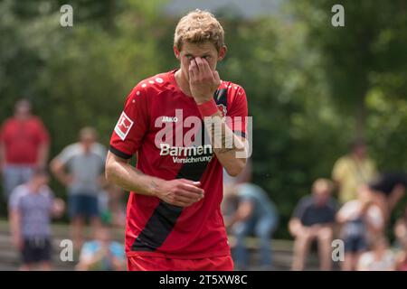 Stefan Kiessling Fussball Freundschaftsspiel Bayer 04 Leverkusen - VFB Speldorf in Leverkusen, Allemagne Am 08.07.2017 Banque D'Images