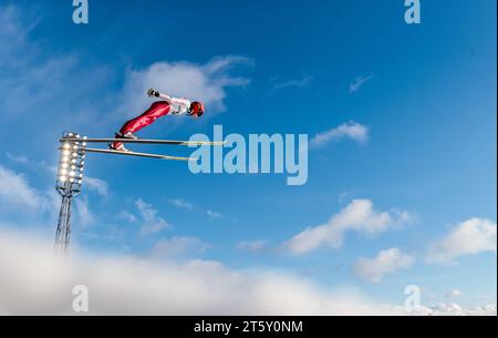 FIS Weltmeisterschaften ski Nordisch, Lahti 2017, Nordische Kombination, Skisprung, Eric Frenzel (GER) à Lahti, Finnland Am 24.02.2017 Banque D'Images