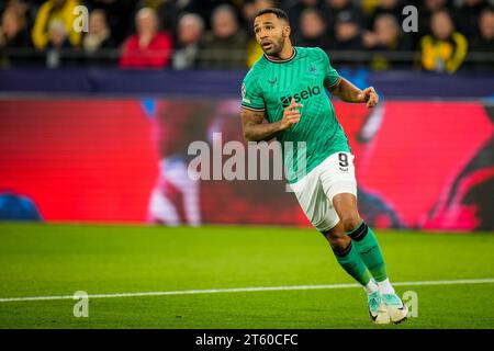 Dortmund, Allemagne. 07 novembre 2023. DORTMUND, ALLEMAGNE - 7 NOVEMBRE : Callum Wilson de Newcastle United est à l'honneur lors du match de groupe F de l'UEFA Champions League entre le Borussia Dortmund et Newcastle United FC au signal Iduna Park le 7 novembre 2023 à Dortmund, Allemagne (photo Rene Nijhuis/BSR Agency) crédit : BSR Agency/Alamy Live News Banque D'Images