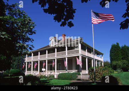 Grant House, Lieu historique national de Vancouver, Washington Banque D'Images