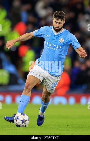 Manchester, Royaume-Uni. 07 novembre 2023. Joško Gvardiol #24 de Manchester City lors du match de l'UEFA Champions League Manchester City vs Young Boys au Etihad Stadium, Manchester, Royaume-Uni, le 7 novembre 2023 (photo de Conor Molloy/News Images) à Manchester, Royaume-Uni le 11/7/2023. (Photo de Conor Molloy/News Images/Sipa USA) crédit : SIPA USA/Alamy Live News Banque D'Images