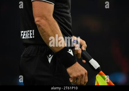 Manchester, Royaume-Uni. 07 novembre 2023. Joueur de ligne en action lors de la Ligue des champions UEFA 2022 entre Manchester City et Young Boys, City of Manchester Stadium, 7 novembre 2023 (photo Anthony STANLEY/ATP images) (STANLEY Anthony /ATP/SPP) crédit : SPP Sport Press photo. /Alamy Live News Banque D'Images