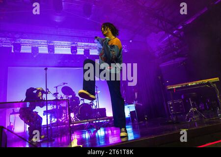 Milan, Italie. 07 novembre 2023. Le groupe pop américain LANY joue en direct à Alcatraz à Milan, Italie, le 07 novembre 2023 (photo de Maria Laura Arturi/NurPhoto) crédit : NurPhoto SRL/Alamy Live News Banque D'Images