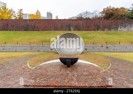 Exposition du musée de la salle d'histoire de la prison de Seodaemun à Séoul, capitale de la Corée du Sud, le 5 novembre 2023 Banque D'Images