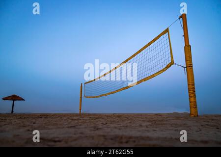 La plage de mangrove de Sharjah Banque D'Images