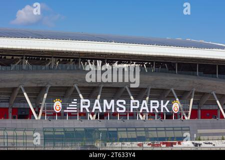 Rams Park Stadium alias Galatasaray Stadium. Istanbul Turkiye - 10.28.2023 Banque D'Images