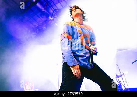 Milan, Italie. 07 novembre 2023. Paul Jason Klein de Lany se produit en concert à Alcatraz à Milan. Crédit : SOPA Images Limited/Alamy Live News Banque D'Images