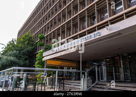 Tel Aviv, Israël - 4 octobre 2023 - l'Organisation sioniste mondiale ou WZO est une organisation non gouvernementale qui promeut le sionisme, située à tel AV Banque D'Images