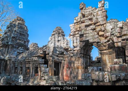 Les ruines du temple Banteay Kdei. Angkor Thom. Cambodge Banque D'Images