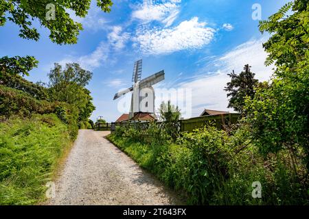 Moulin à vent Thorpeness à Thorpeness, Suffolk, Angleterre , Royaume-Uni Banque D'Images