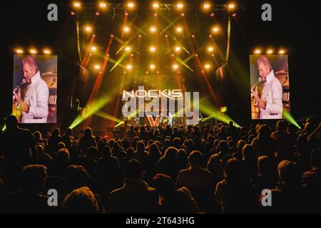 Zürich, Suisse. 28 octobre 2023. Die Nockis donne un concert live lors de Die grosse Schlagerparty 2023 au Hallenstadion à Zürich. (Crédit photo : Gonzales photo - Tilman Jentzsch). Banque D'Images