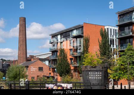 Kelham Island, Sheffield Banque D'Images