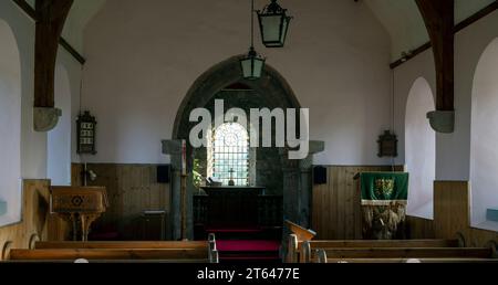 St Paul Church - The Flodden Church - Branxton, Cornhill-on-Tweed, Northumberland, Angleterre, Royaume-Uni - église paroissiale de Branxton - classé grade II. Banque D'Images