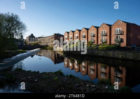 Appartements, Kelham Island, Sheffield Banque D'Images