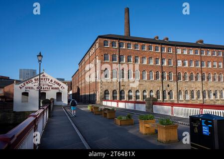 Cornish place, ball St, Sheffield Banque D'Images