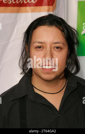 Carlos Ramirez lors de la projection de 'Knuckle Draggers' au Festival Partners in crime films and Hollyshorts film Festival. Arrivées au Laemmle Sunset 5 Theaters à West Hollywood, CA, le 12 août 2009. Crédit photo : Joseph Martinez / Picturelux Banque D'Images