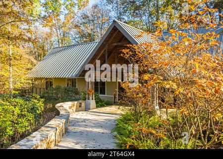 Don carter State Park Visitor Center au lac Lanier à Gainesville, Géorgie. (ÉTATS-UNIS) Banque D'Images