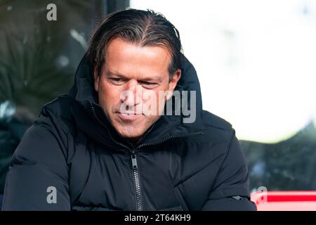 Eindhoven, pays-Bas. 08 novembre 2023. EINDHOVEN, PAYS-BAS - 8 NOVEMBRE : Ernest Faber lors du match de l'UEFA Youth League entre le PSV Eindhoven et le RC Lens au PSV Campus de Herdgang le 8 novembre 2023 à Eindhoven, pays-Bas. (Photo Joris Verwijst/ Orange Pictures) crédit : Orange pics BV/Alamy Live News Banque D'Images