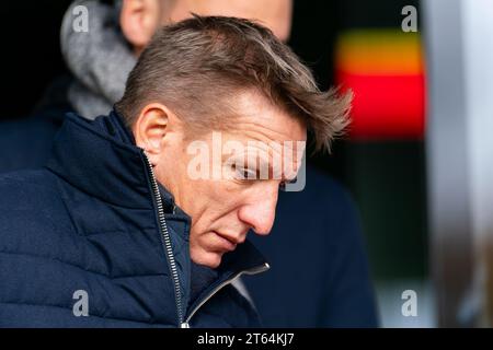 Eindhoven, pays-Bas. 08 novembre 2023. EINDHOVEN, PAYS-BAS - 8 NOVEMBRE : Wesley Sonck lors du match de l'UEFA Youth League entre le PSV Eindhoven et le RC Lens au PSV Campus de Herdgang le 8 novembre 2023 à Eindhoven, pays-Bas. (Photo Joris Verwijst/ Orange Pictures) crédit : Orange pics BV/Alamy Live News Banque D'Images