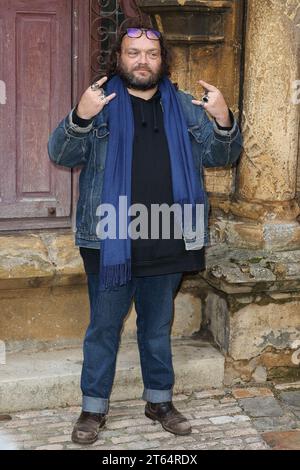 Sarlat, France. 08 novembre 2023. Stephan Castang assiste au photocall 'Vincent doit mourir' lors du 32e Festival du film de Sarlat - jour 2 le 08 novembre 2023 à Sarlat, France. Photo de Nasser Berzane/ABACAPRESS.COM crédit : Abaca Press/Alamy Live News Banque D'Images