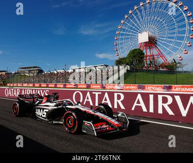 Circuit du Grand Prix de Suzuka, 9 novembre 2023 : Kevin Magnussen (DEN) de l'écurie Haas F1 lors du Grand Prix de Formule 1 du Japon 2023. Banque D'Images