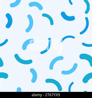 Vecteur probiotiques bactéries concept de motif ou de texture sans couture Illustration de Vecteur