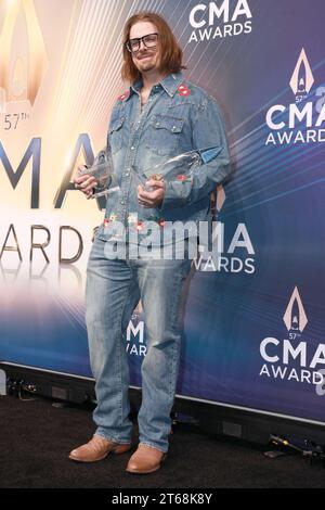 08 novembre 2023 - Nashville, Tennessee - HARDY. 57e édition annuelle des prix CMA à Bridgestone Arena. (Image de crédit : © AdMedia via ZUMA Press Wire) USAGE ÉDITORIAL SEULEMENT! Non destiné à UN USAGE commercial ! Banque D'Images